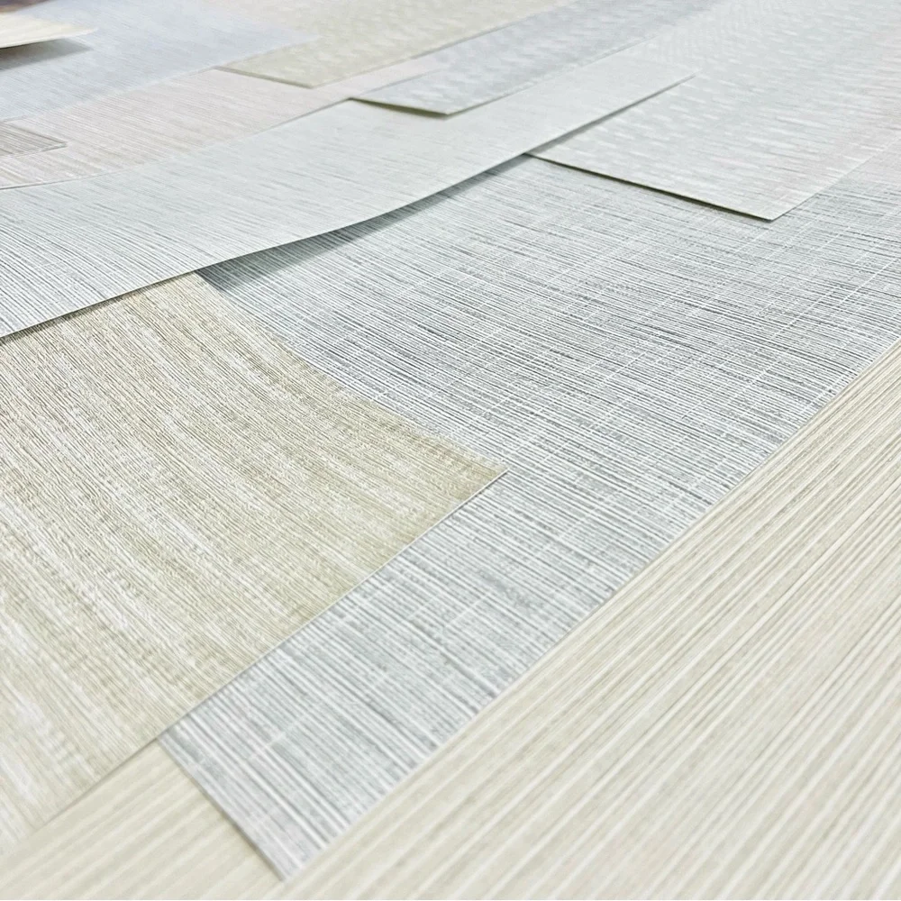 13 Assorted Wallpaper Sample Sheets in Neutral Colors & Similar Textured Pattern